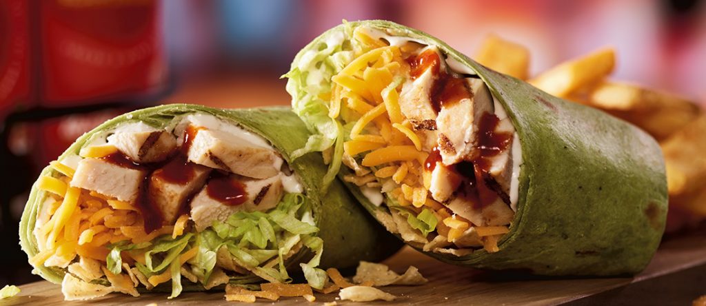 BBQ Chicken Wraps